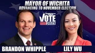 Brandon Whipple and Lily Wu advance to election for Wichita mayor