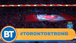 Toronto comes together at Maple Leafs game following Van Attack