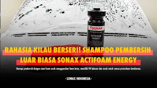 Sonax Actifoam Energy: menghasilkan busa aktif yang membersihkan dengan intensitas tinggi