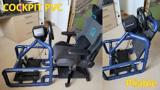 Je fabrique un cockpit de sim racing en PVC !