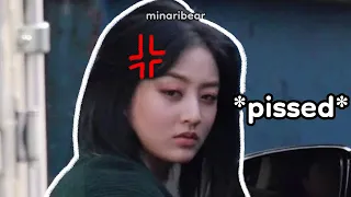 pre-debut jihyo got into *physical fights* because of this