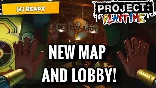 NEW! Project Playtime MAP & LOBBY For Phase 2 INCINERATION!