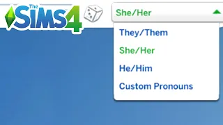 How To Change Pronouns (Existing Sim) - The Sims 4