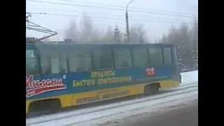 Kazan city bus ride in early 2004 — На маршрутках по Казани, январь 2004