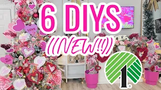 💖((NEW!!)) 6 DIY DOLLAR TREE / TRASH to TREASURE VALENTINE'S DECOR CRAFTS💖Olivia's Romantic Home DIY