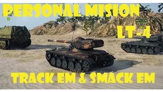 World Of Tanks | Personal Mission LT-4 for Obj 260 in AMX 13 90