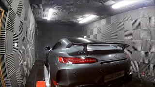 Mercedes AMG GT-R on the dyno Stage 1 Remapping!!!