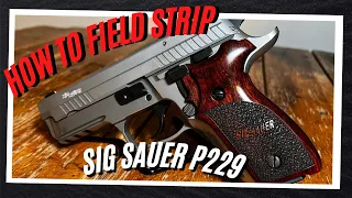 How to Disassemble and Reassemble a SIG Sauer P229 (Field Strip)
