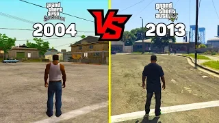 GTA SAN ANDREAS VS GTA 5 : СРАВНЕНИЕ ЛОКАЦИЙ