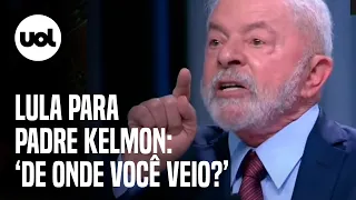 Lula se irrita com Padre Kelmon e o chama de impostor e fariseu em debate na Globo