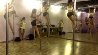 Short Pole Routine to Earned It by The Weeknd APC1L8 graduation choreography