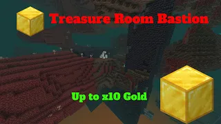 Where to Find Gold in a Treasure Room Bastion | Minecraft Speedrunning