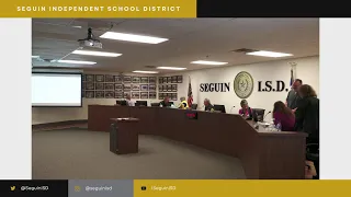 Seguin ISD Regular Board Meeting 03.26.24