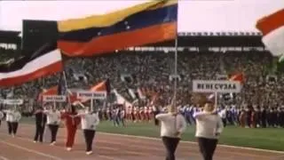 Открытие ХХII Олимпийских игр в Москве 1980 год.