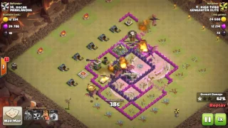 Th7 war attack strategy dragons - 3 star attack strategy - clash of clans