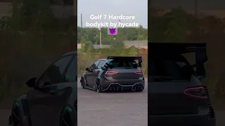 Golf 7 Hardcore bodykit by hycade #vwgti #golfgti #vw #tuning #vwgolfpassion #bodykit #widebody