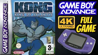 Kong: King of Atlantis [GBA] Longplay Walkthrough Playthrough Full Movie Game [4K60ᶠᵖˢ UHD🔴]