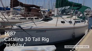 1987 Catalina 30 Tall Rig | California Yacht Sales