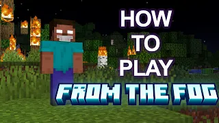 How to Play MINECRAFT FROM THE FOG MOD in HARDCORE MODE 1.20! (Cave Dweller, Herobrine..)
