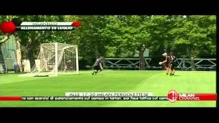 Milanello Allenamento 20-07-2013 Part 2