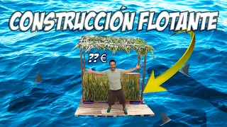 Construimos una Cabaña FLOTANTE con PALETS: ¿Es posible? [NO hay Casa Contenedor]