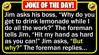 🤣 BEST JOKE OF THE DAY! - Joe and his buddy Jim were known around town as... | Funny Clean Jokes