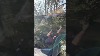 Aldo Crusher (V4) Paddy Creek, Southwest Missouri Bouldering