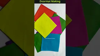 Doormat Making /#shorts #youtubeshorts #diydoormat