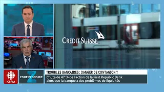 Zone économie | Contagion des troubles bancaires?