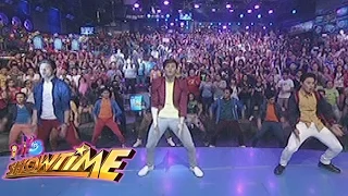 It's Showtime: Hashtag boys perform "Boom Panes" with Madlang People