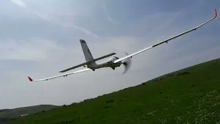 Arrows szd 54 power glider flight.