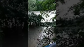 После Тропического ливьня в Архипо-Осиповка в понедельник 16.07.18