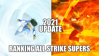 RANKING ALL STRIKE SUPERS BY DAMAGE FROM WEAKEST TO STRONGEST IN XENOVERSE 2 | AFTER DLC 12