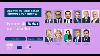 Kandidatų į Europos Parlamentą debatai Panevėžyje: pramonės politika ir santykiai su Kinija