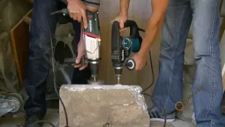 TEST Makita HR2810 800W/2.9J Vs Metabo UHE 2850 Multi 1010W/2.8J