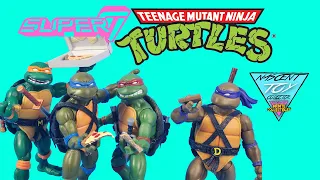 Super 7 Ultimates Teenage Mutant Ninja Turtles Comparison and Review | Nascent Toy Collector