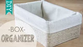 🗃️  storage box DIY | how to make a storage box | cardboard organizer