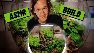 Making A Closed Terrarium For Isopods (Mega ASMR Sounds)