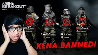 KAMI SEMUA TERKENA BANNED DI ARENA BREAKOUT KARENA HAL INI !!