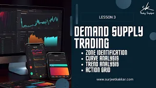 Demand Supply Trading Strategy #3 Identifying Zone | Curve Analysis | Trend Analysis | Action Grid