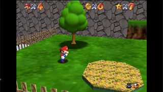 Super Mario 64 70 Star Speedrun Tutorial-Whomps Fortress -Shoot Into the Wild Blue-Begin/Inter