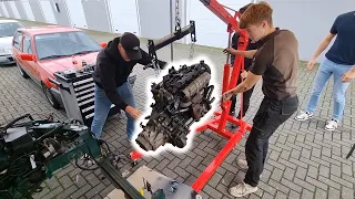 Removing BROKEN Engine | 200HP 2.0 HDI
