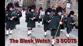 3 SCOTS - The Black Watch 2019 Armistice Day - Back Up The Royal Mile!