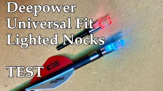 Deepower Universal Fit Lighted Nocks (Budget Priced)--TEST