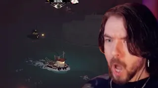 Jacksepticeye Reacts To His First Night Encounter In Dredge