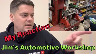 My REACTION to Jim’s Automotive Workshop video