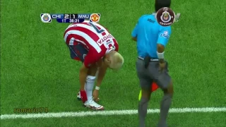 Chivas 3 Vs Man U 2 Goles en despedida de "Chicharito" Hernández