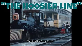 MONON RAILROAD INDIANA "THE HOOSIER LINE" PROMOTIONAL FILM 71872