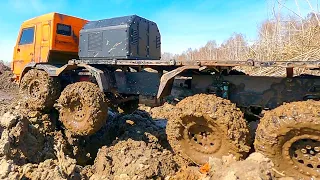 KAMAZ 8x8: The best mud off roading RC car