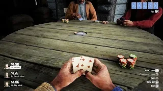 Playing Poker in Red Dead Redemption 2